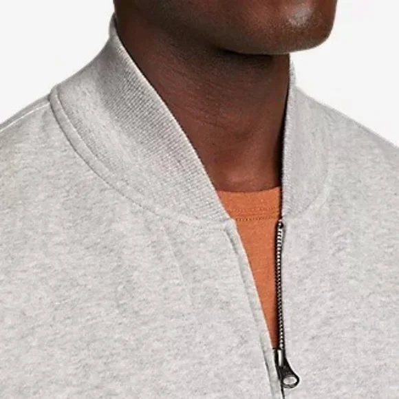 Men's Signature Sweatshirt Bomber Eddie Bauer - Picture 2 of 3